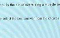 Content image for overload is the act of exercising a muscle to fatigue.